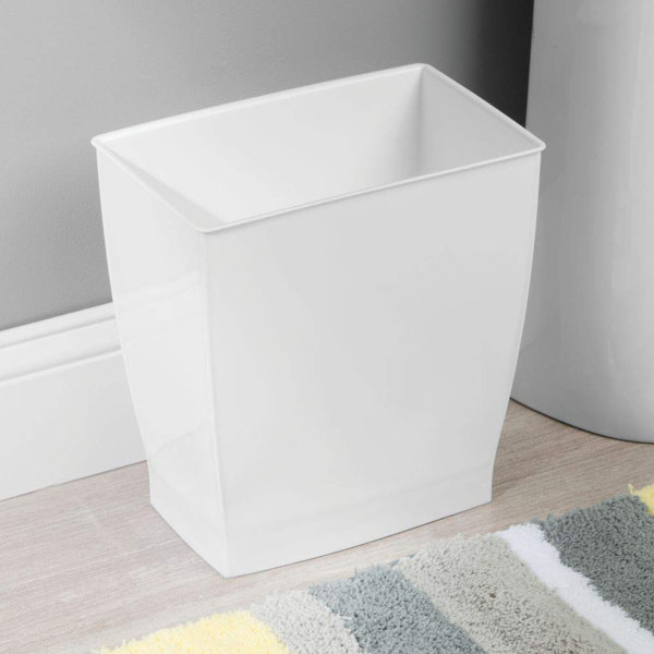 UNIQUE^ Rectangular Trash, Waste Basket Garbage Can For Bathroom